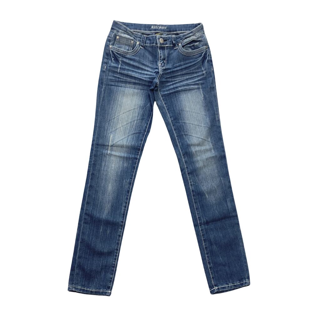 APII Jeans Faded Straight Leg Jeans